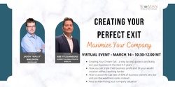Banner image for Creating Your Perfect Exit | WoMAN Virtual Speaker Series