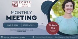 Banner image for  The Zonta club of Perth June Club Meeting