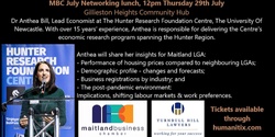Banner image for MBC July Networking Lunch - Dr Anthea Bill, Hunter Research Foundation Centre