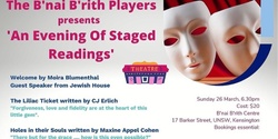 BB Players - An Evening of Staged Readings
