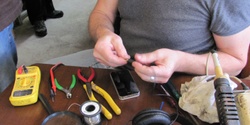 Banner image for Learn how to make electrical repairs – Demo & Repair Cafe by Ivan