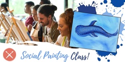 Banner image for Paint & Sip Event: Whale of a Time 22/06/23