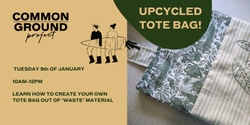 Banner image for Kids Upcycling workshop - No-Sew T-Shirt Tote Bag