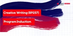 Banner image for Creative Writing (BP257) Program Induction - RMIT Orientation Semester 1, 2024