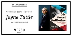 Banner image for In Conversation with Jayne Tuttle