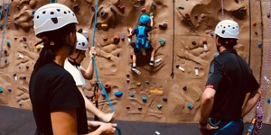 Indoor Rock Climbing (5 years +) 1 hour session 9:45 am - 10.45 am  (Includes general admission)