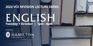 English: Tues 1 Oct 1pm