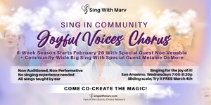 It's Your First Time Singing in the Choir -- Try It Free! (March 4th only - yep, a Tuesday)