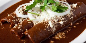 August 12- Enchiladas with Authentic Mole Rojo