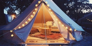 ACCOMODATION: Glamping Tent - 2 People