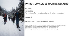 Patron Conscious Touring - Nature (Sonntag) = 100,00 €