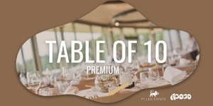 TABLE OF 10 - Danielle de Niese Gala at Pt. Leo Estate PREMIUM