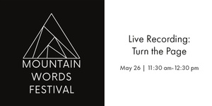 May 26 | 11:30 am-12:30 pm - Live Recording: Turn the Page