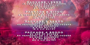 $1700 VIP PACKAGE (DEPOSIT)