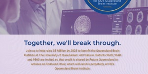 QBI Breakthrough Project - Rotary Queensland
