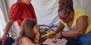 1:00 pm | Youth Quilting Workshop; ages 8-13 | Event Tent