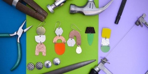 W002 Intro to Metalsmithing - Open Jewellery (Meekz Contemporary Jewellery)  SAT AM 9.00am-12.30pm