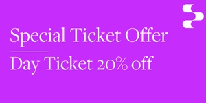 Special Ticket Offer - Day Sessions (20% off)