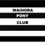Waihora Pony Club's logo