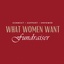 What Women Want Fundraiser's logo