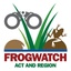 ACT and Region FrogWatch 's logo