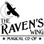 The Raven's Wing Magical Co-Op's logo