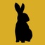 The Curious Rabbit's logo