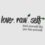 love.raw.self's logo