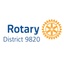 District 9820 Rotary's logo