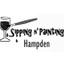 Sipping N Painting Hampden's logo