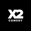 X2 Comedy's logo