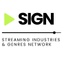 Streaming Industries and Genres Network's logo