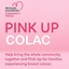 Pink Up Colac's logo