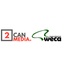 2Can-Media & WECA's logo