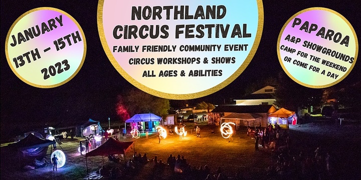 Northland Circus Festival 2023 Event Banner