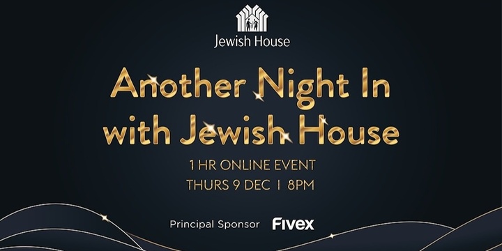 Another Night in with Jewish House Event Banner