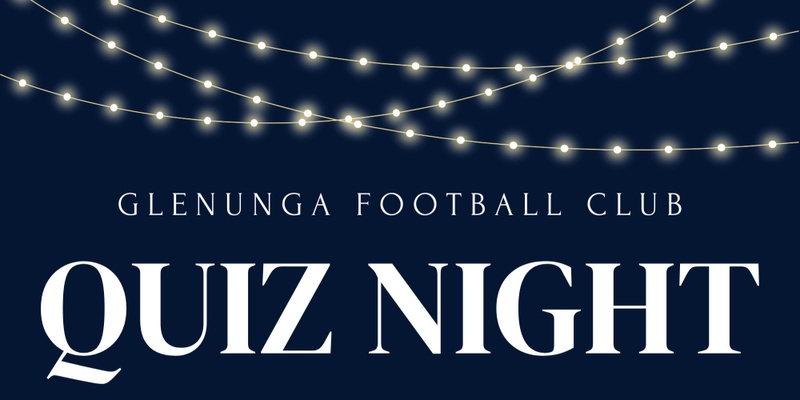 Glenunga Rams Quiz Night 2024