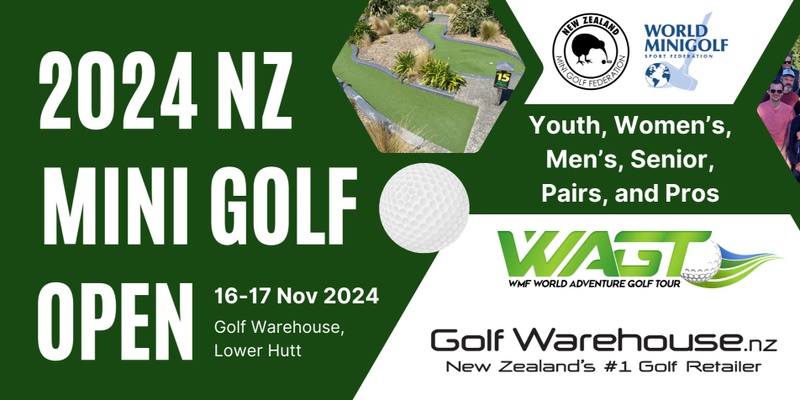 Mini Golf Wellington at the NZ Mini Golf Open 2024