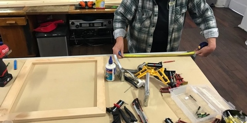 WOMEN ONLY Carpentry for Artists - Make a Stretcher Frame