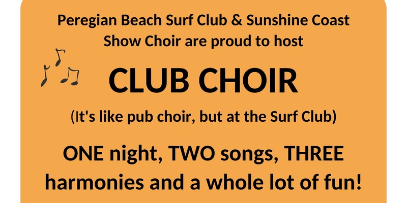 Club Choir - March '24 Evening Edition