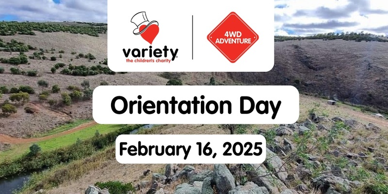 2025 4WD Adventure: Orientation Day