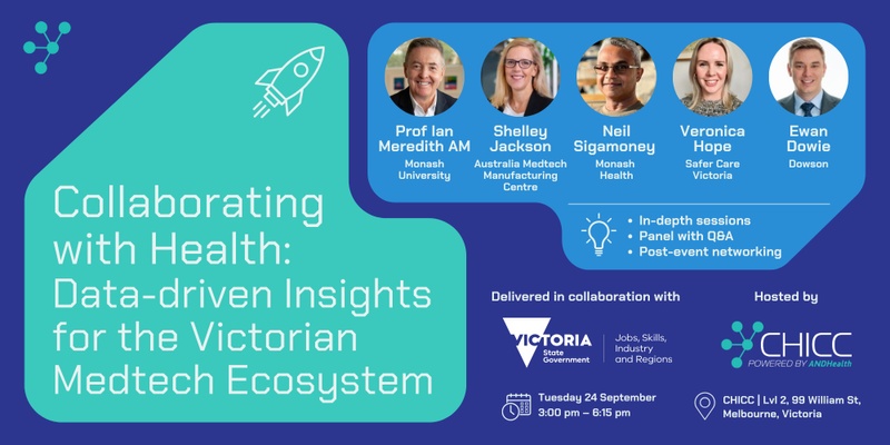 Collaborating with Health: Data-driven Insights for the Victorian Medtech Ecosystem