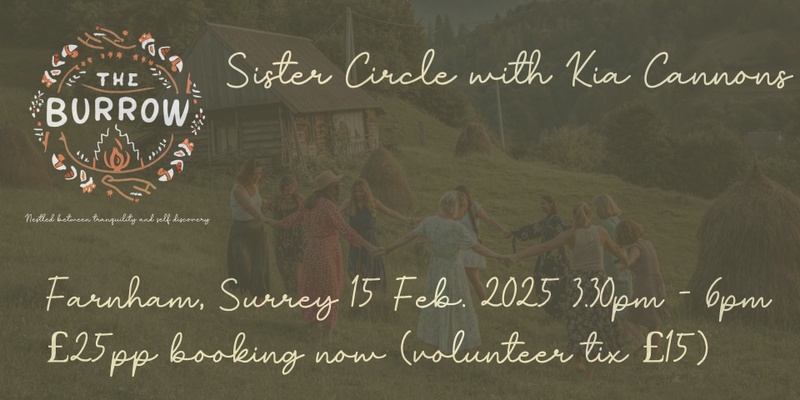 Sister Circle with Kia Cannons: Awaken Your Spring Intentions: A Transformative Evening of Connection and Creativity