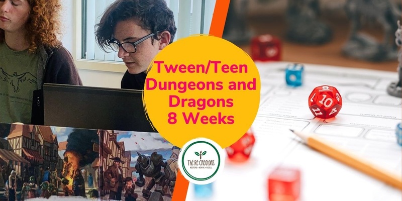Dungeons and Dragons (D&D) 8 week campaign for Tweens and Teens, Ponsonby Community Centre, Fridays 16 Feb - 12 April, 4 pm-6 pm