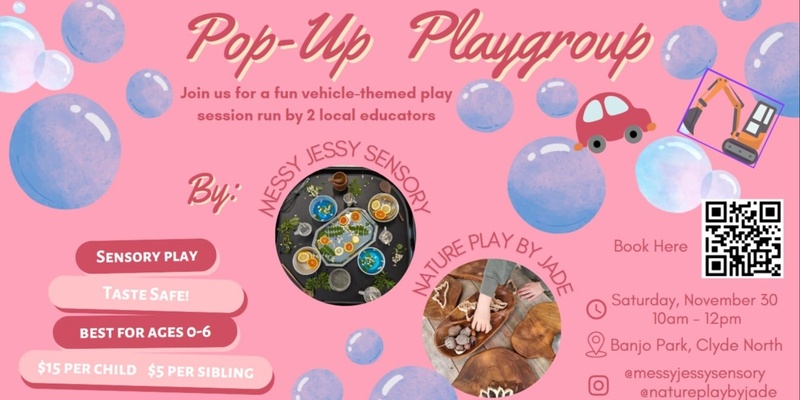 Messy Jessy & Nature Play By Jade Pop-Up