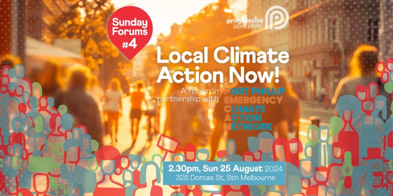 Sunday Forums #4: Local Climate Action Now!