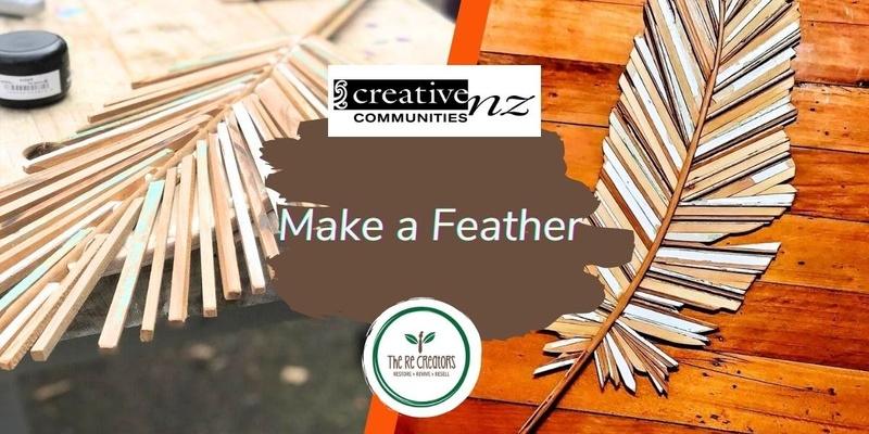 Make a Feather, Mt Albert Library, Saturday 22 June, 10am - 12 pm