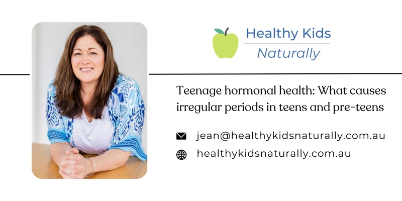 What causes irregular periods in teens and pre-teens? 