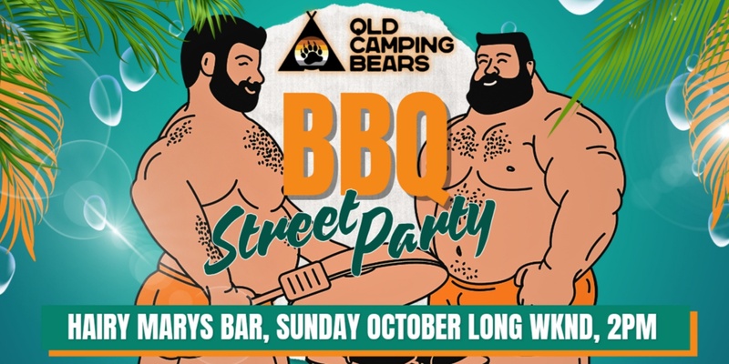 QLD Camping Bears: Beach BBQ Street Party