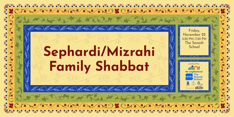 Sephardic/Mizrahi Family Shabbat